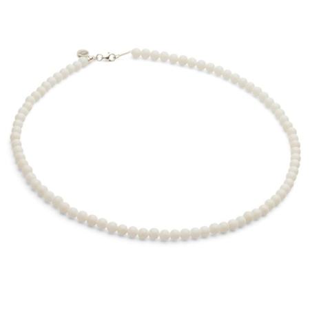 Halskette Jade weiß